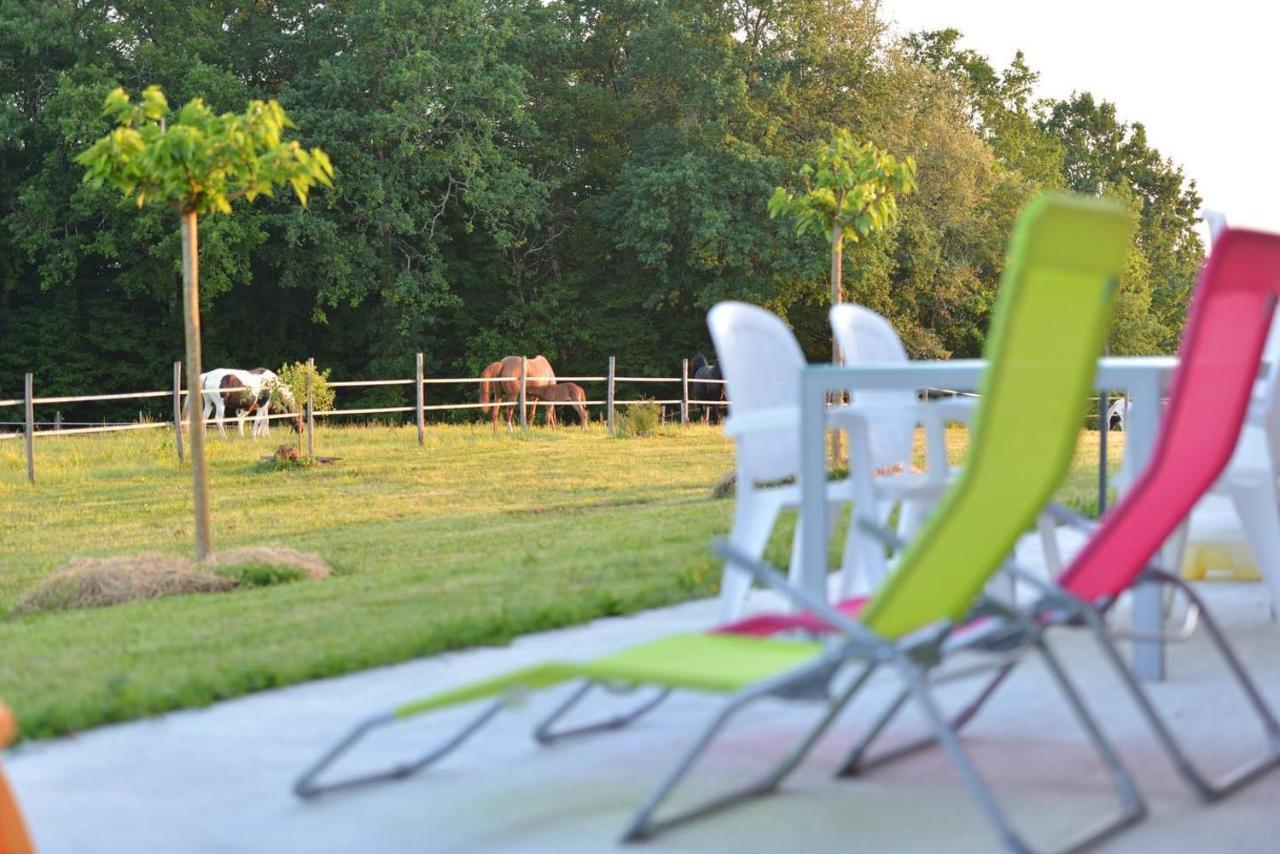 Capdrot Gite Equestre Domaine Des Crins - Monpazier المظهر الخارجي الصورة